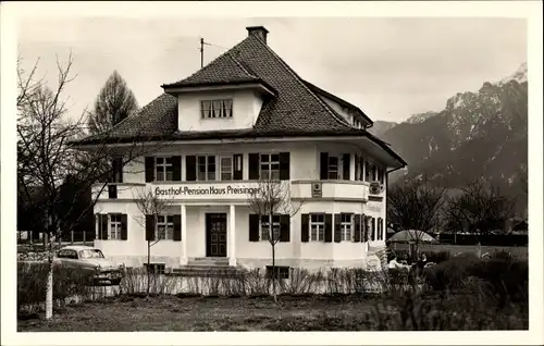 Ak Alterschrofen Schwangau im Ostallgäu, Pension Haus Preisinger