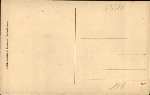 Ak Klingenberg am Main Unterfranken, Häusergruppe, Hauptstraße