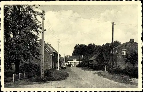 Ak Hechtel Eksel Flandern Limburg, Dorpstraat