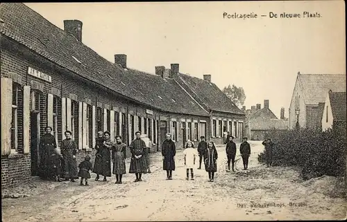 Ak Langemarck Langemark Poelkapelle Westflandern, De nieuwe Plaats