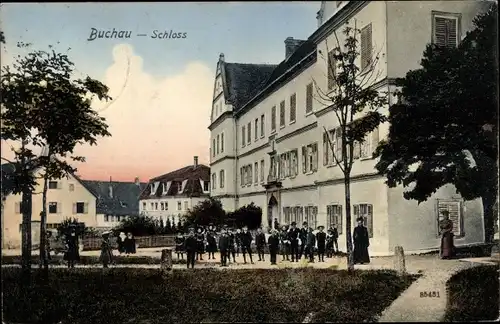 Ak Bad Buchau am Federsee Oberschwaben, Schloss
