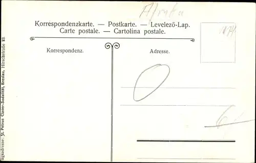 Ak Afrikanische Schreiner, St. Petrus Claver Sodalität Breslau