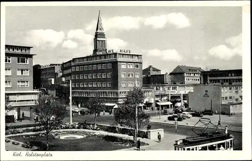 Ak Hansestadt Kiel, Holstenplatz