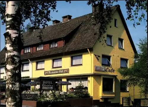 Ak Neuhaus im Solling Holzminden Niedersachsen, Hotel Café Christina