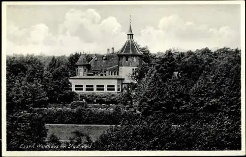 Ak Essen im Ruhrgebiet, Waldhaus im Stadtwald