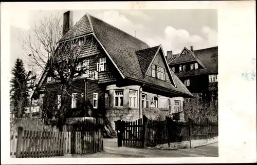 Ak Braunlage im Oberharz, Haus Teutonia, Ramsenweg 4