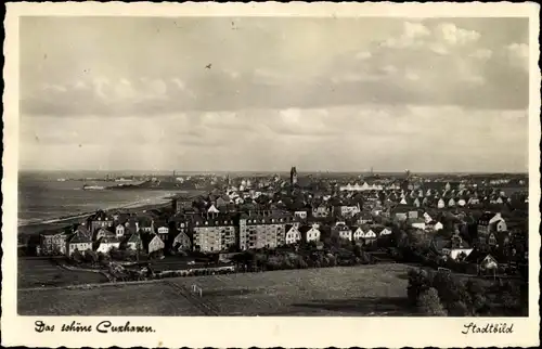 Ak Nordseebad Cuxhaven, Panorama