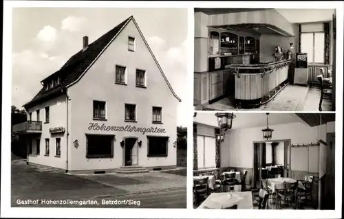 Ak Betzdorf an der Sieg, Gasthof Hohenzollerngarten