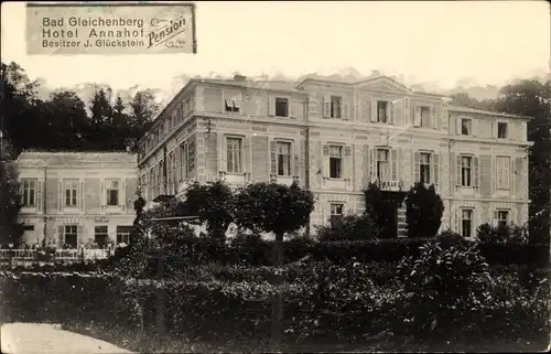 Foto Ak Bad Gleichenberg Steiermark, Hotel Annahof, Inh. J. Glückstein