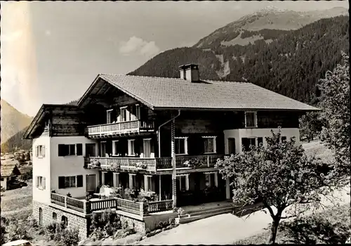 Ak Gortipohl Sankt Gallenkirch im Montafon Vorarlberg, Pension Haus Vergut