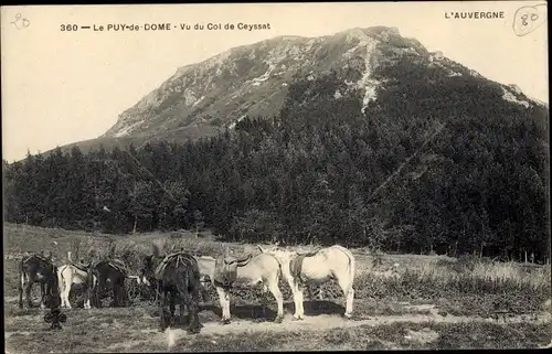 Ak Puy de Dôme, Vu du Col de Ceyssat