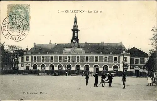 Ak Charenton Hauts de Seine, Les Ecoles