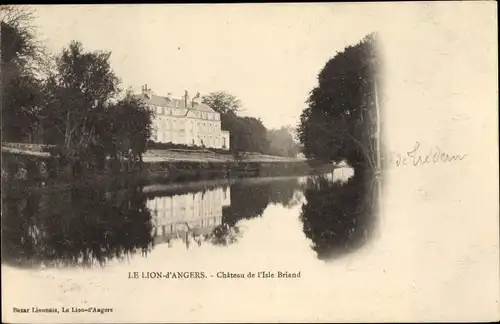 Ak Le Lion d'Angers Maine et Loire, Château de l'Isle Briand