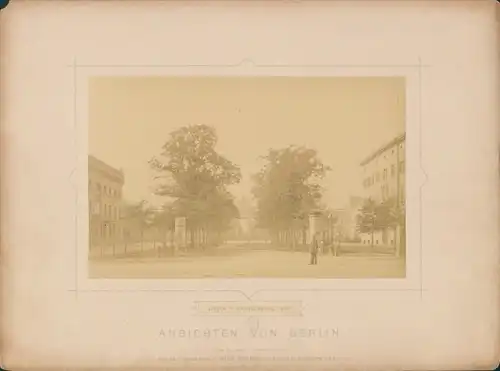 Foto Wilh. Hermes Berlin, Berlin Mitte, Unter den Linden mit Brandenburger Tor