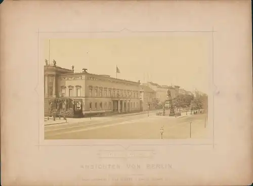 Foto Wilh. Hermes Berlin, Berlin Mitte, Palais des Kaisers, Unter den Linden