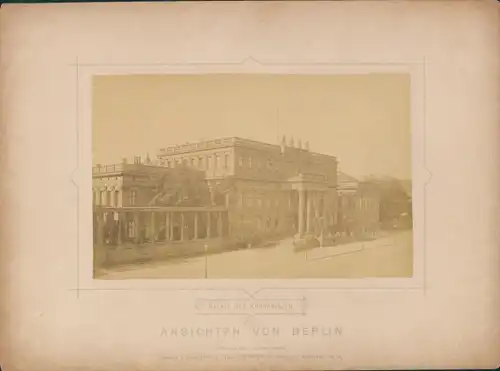 Foto Wilh. Hermes Berlin, Berlin Mitte, Palais des Kronprinzen