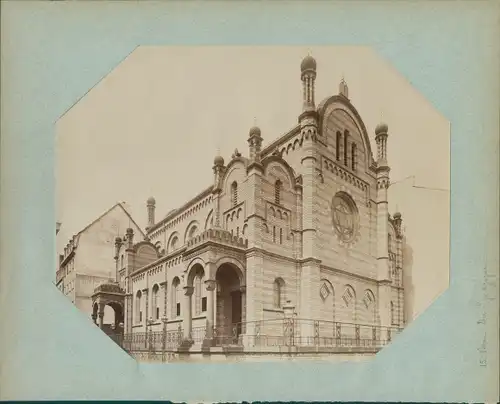 Judaika Foto Bonn am Rhein, Synagoge, Außenansicht