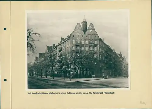 Foto Berlin Wedding, Siedlung Ecke Nordufer, Fehmarnstraße, Spar- und Bauverein