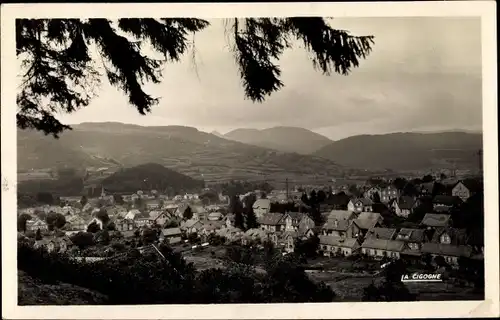 Ak Rothau Elsass Bas Rhin, Vallée de la Rothaine, Panorama vom Ort