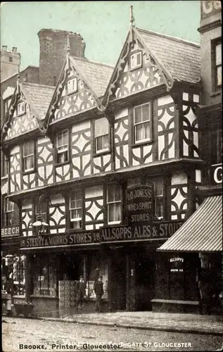 Ak Gloucester South West England, Raikes House