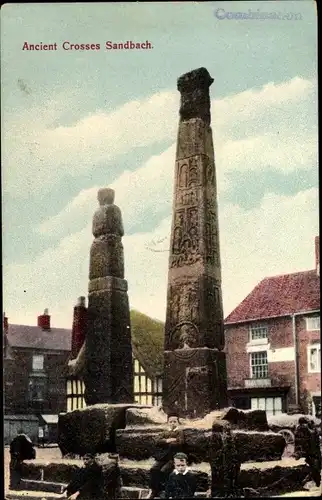 Ak Sandbach North West England, Ancient Crosses