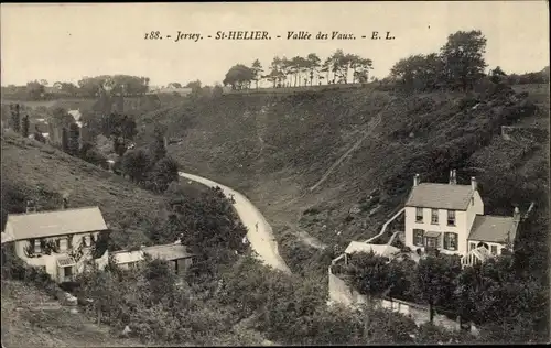 Ak Saint Helier Kanalinsel Jersey, Vallee des Vaux
