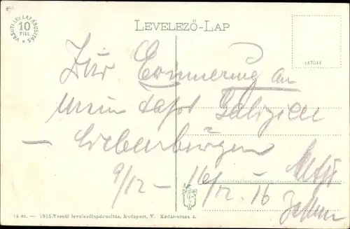 Ak Debreczen Debrecen Debrezin Ungarn, Megyehaza