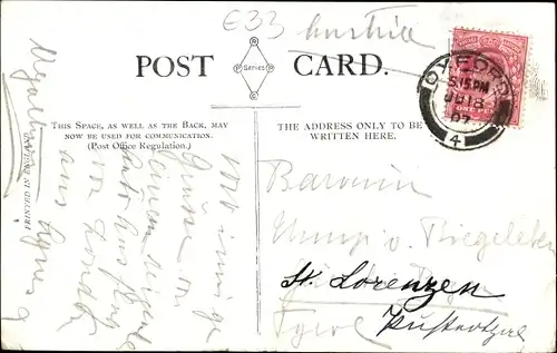 Künstler Ak Oxford South East England, Clarendon Building