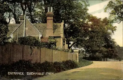 Ak Cuckfield West Sussex, Entrance Park