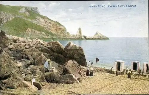 Ak Torquay South West England, Anstey's Cove