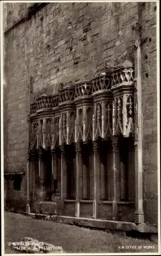 Ak Turness Abbey North West England, Sedilia, Presbytery