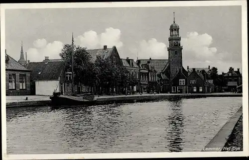 Ak Lemmer De Friese Meren Friesland, Het Dok