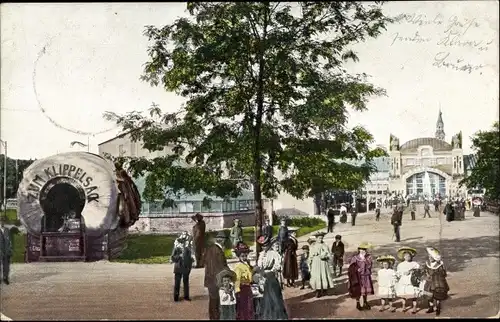 Ak Zwickau in Sachsen, Ausstellungsplatz, Zum Klippelsack