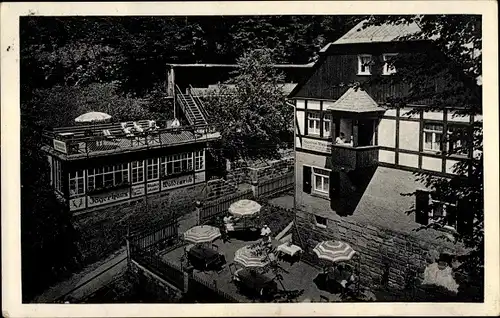 Ak Rathewalde Hohnstein Sächsische Schweiz, Jägerhaus Waldesruh, Inh. M. Kästner