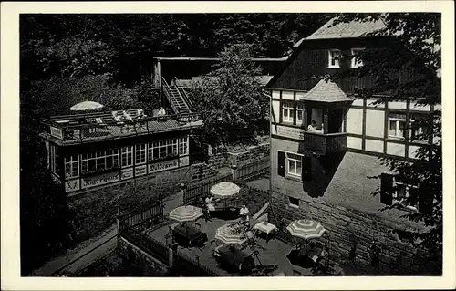 Ak Rathewalde Hohnstein Sächsische Schweiz, Jägerhaus Waldesruh