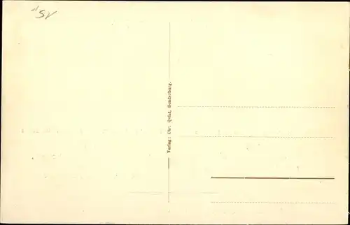 Ak Norburg Dänemark, Schloss Norburg Anno 1678 und 1911, Volkshochschule