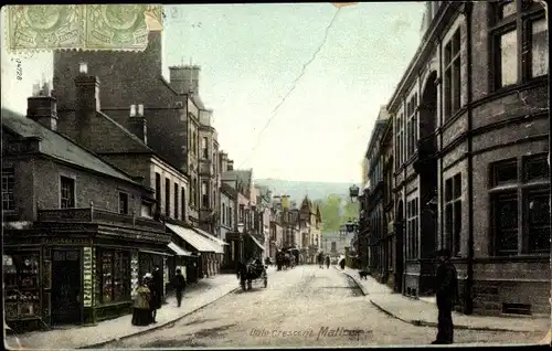 Ak Matlock Bath Derbyshire England, Dale Crescent