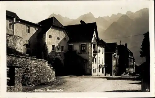 Ak Bludenz Vorarlberg, Mutterstraße