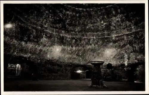 Ak Kochendorf Bad Friedrichshall, Steinsalzwerk, Schacht König Wilhelm II., Festsaal