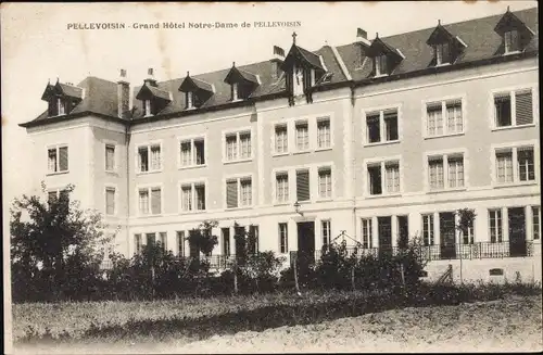 Ak Pellevoisin Indre, Grand Hotel Notre Dame de Pellevoisin