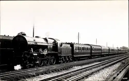 Foto Ak Britische Eisenbahn, LNWR D138, LMS 6143