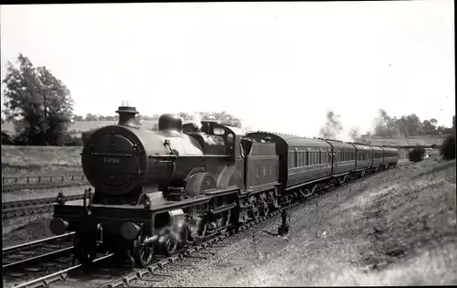 Ak Britische Eisenbahn, LMS 1096, down 330 Manchester