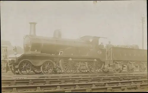 Ak Britische Eisenbahn, Dampflok, Tender 236 ?, LB & SCR