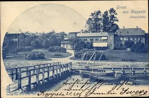 Ak Kappeln an der Schlei, Strandhotel