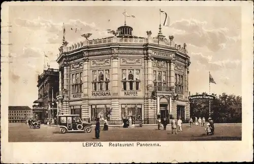 Ak Leipzig in Sachsen, Restaurant Panorama