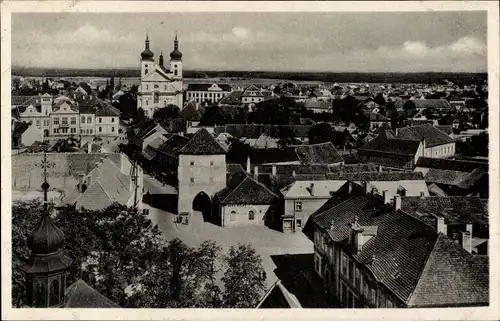 Ak Brandeis an der Elbe Altbunzlau Stara Boleslav Středočeský kraj, Blick auf den Ort