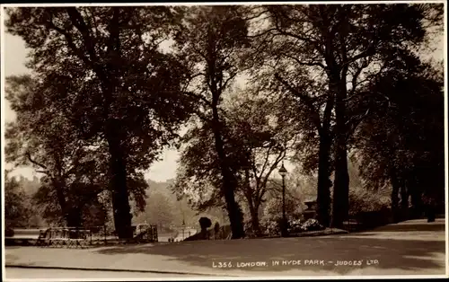 Ak London City England, In Hyde Park