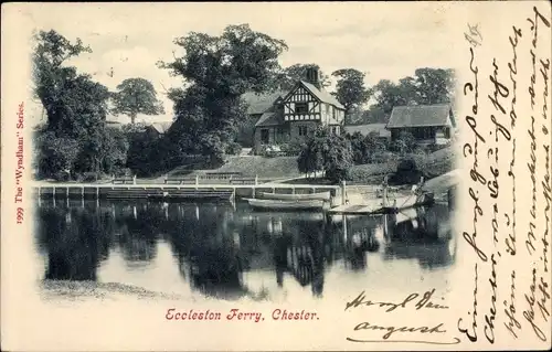 Ak Chester Cheshire, Eccleston Ferry