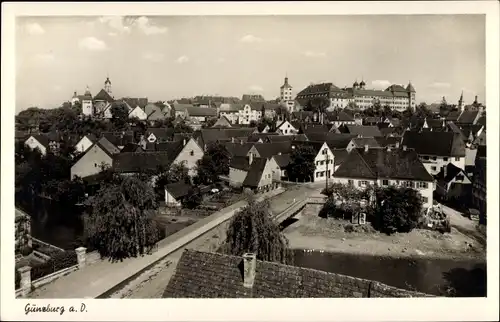 Ak Günzburg in Schwaben, Blick auf den Ort