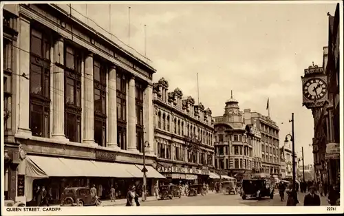 Ak Cardiff Wales, Queen Street, Café